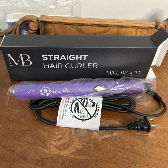 NIB Miel Beauty Professional Hair Straightener - Picture 2 of 3